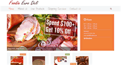Desktop Screenshot of foodieva.com
